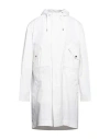 Herno Man Overcoat & Trench Coat White Size 44 Polyamide, Elastane, Cotton In White