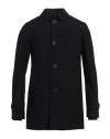 Herno Man Overcoat & Trench Coat Black Size 40 Polyester, Polyamide, Elastane