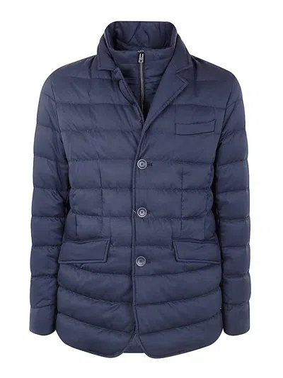 HERNO CHAQUETA ALCOCHADA - AZUL