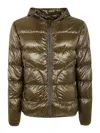 Herno Man Padded Jacket Clothing In Green