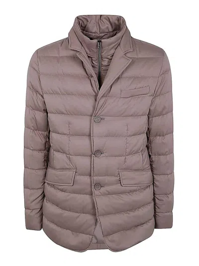 HERNO CHAQUETA ALCOCHADA - GRIS