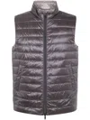 Herno Men's Man Padded Waistcoat In Grey