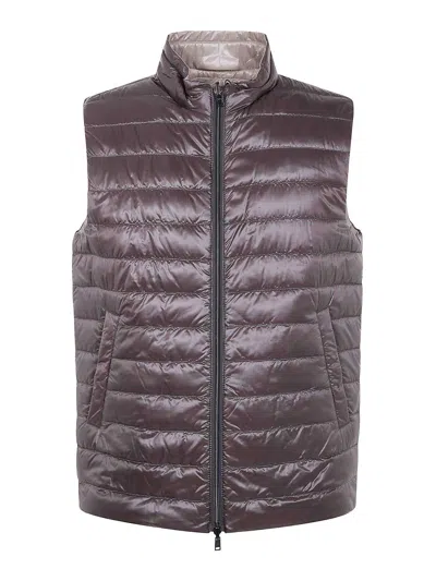 HERNO CHAQUETA ALCOCHADA - GRIS