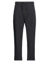 Herno Man Pants Black Size M Polyester