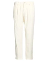 Herno Man Pants Ivory Size Xl Cotton, Cashmere, Elastane In White