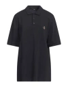 Herno Man Polo Shirt Navy Size 48 Cotton, Polyester