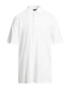 Herno Man Polo Shirt Off White Size 46 Cotton