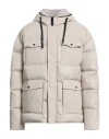 Herno Man Puffer Beige Size 48 Polyamide In Neutral
