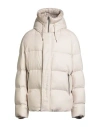 Herno Man Puffer Beige Size 50 Silk, Cashmere In White