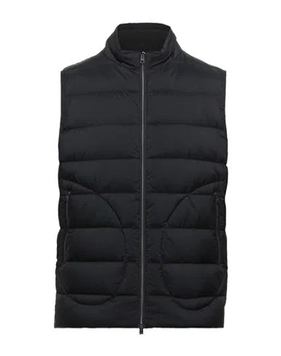 HERNO HERNO MAN PUFFER BLACK SIZE 40 POLYAMIDE