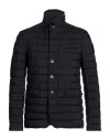 Herno Man Puffer Black Size 46 Polyamide In Multi