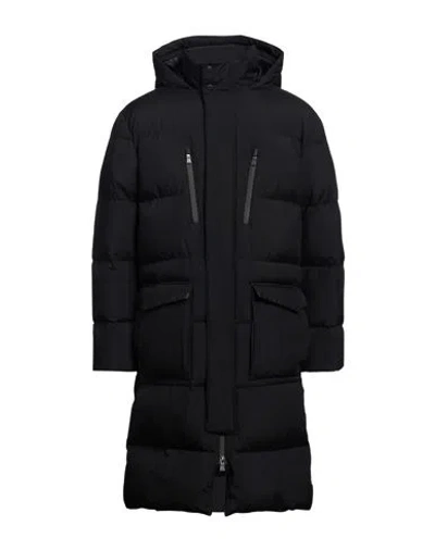 Herno Man Puffer Black Size 46 Polyester, Pet (polyethylene Terephthalate), Polyamide, Elastane In Black
