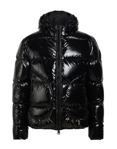 HERNO HERNO MAN PUFFER BLACK SIZE 48 POLYAMIDE, POLYURETHANE