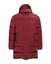 Herno Down Jackets In Brick Red