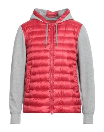 Herno Man Puffer Brick Size 42 Polyamide, Polyester, Cotton In Multi