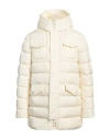 Herno Man Puffer Cream Size 40 Polyamide In White