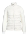 Herno Ecoage Bomber Jacket In White
