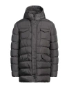 Herno Man Puffer Lead Size 46 Polyamide In Grey