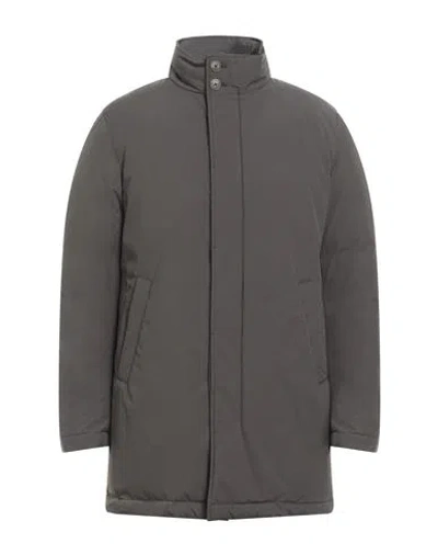 Herno Man Puffer Lead Size 46 Polyamide, Polyurethane In Grey