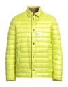 Herno Man Puffer Lime Green Size 42 Polyamide