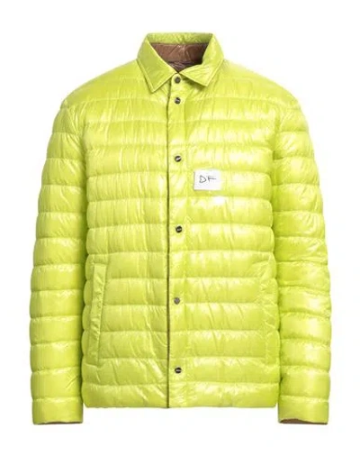 Herno Man Puffer Lime Green Size 42 Polyamide