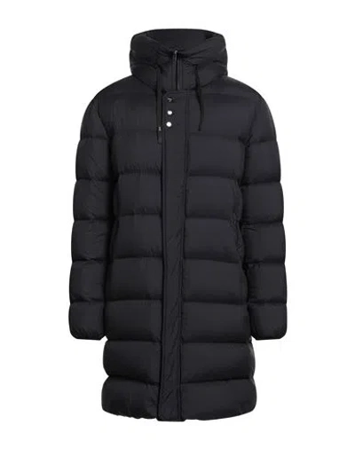 Herno Man Puffer Midnight Blue Size 44 Polyamide In Black