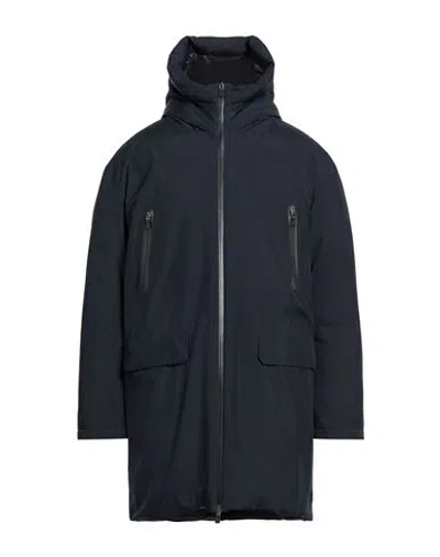 Herno Man Puffer Midnight Blue Size 50 Polyester, Ptfe - Polytetrafluoroethylene, Polyamide, Elastan