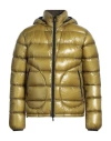 Herno Man Puffer Military Green Size 40 Polyamide