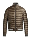 Herno Man Puffer Military Green Size 44 Polyamide In Multi