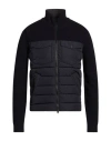 Herno Man Puffer Navy Size 46 Virgin Wool, Polyester In Blue