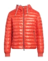 Herno Man Puffer Orange Size 40 Polyamide, Elastane