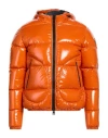 Herno Man Puffer Orange Size 42 Polyamide, Polyurethane