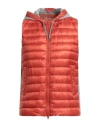 Herno Man Puffer Orange Size 44 Polyamide, Polyester, Cotton