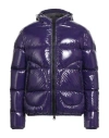 Herno Man Puffer Dark Purple Size 40 Polyamide, Polyurethane