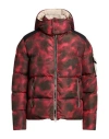 Herno Man Puffer Red Size 40 Polyester In Red