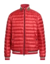 Herno Man Puffer Red Size 44 Polyamide