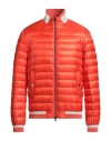 Herno Man Puffer Tomato Red Size 46 Polyamide