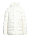 Herno Man Puffer White Size 44 Polyamide In Neutral