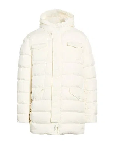Herno Man Puffer White Size 46 Polyamide