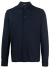 Herno Men Man Shirt In Blue