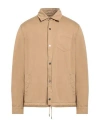 Herno Man Shirt Sand Size 44 Cotton, Linen In Beige