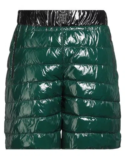 Herno Man Shorts & Bermuda Shorts Emerald Green Size L Polyamide