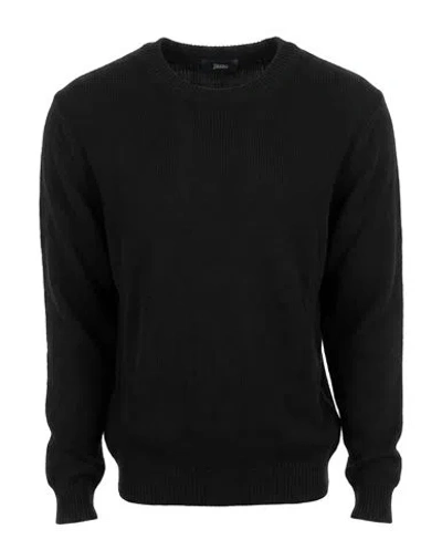 Herno Man Sweater Black Size 40 Wool