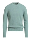 Herno Man Sweater Green Size 38 Alpaca Wool, Polyamide, Wool