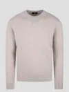 Herno Alpaca Sweater In Grey