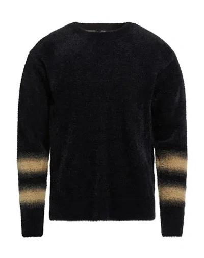 Herno Man Sweater Midnight Blue Size 40 Polyamide