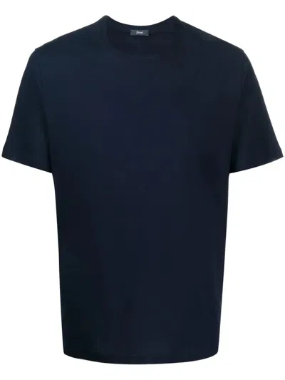 Herno Man T-shirt In Blue