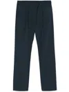 Herno Men's Man Trousers In Blue