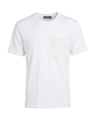 Herno Man T-shirt White Size 36 Cotton