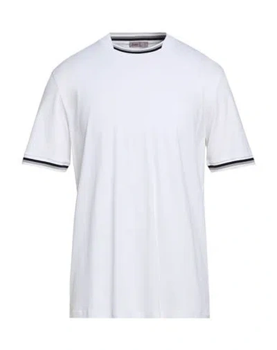 Herno Man T-shirt White Size 40 Cotton